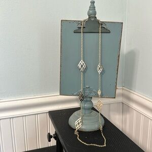 White House Black Market Gold Necklacr